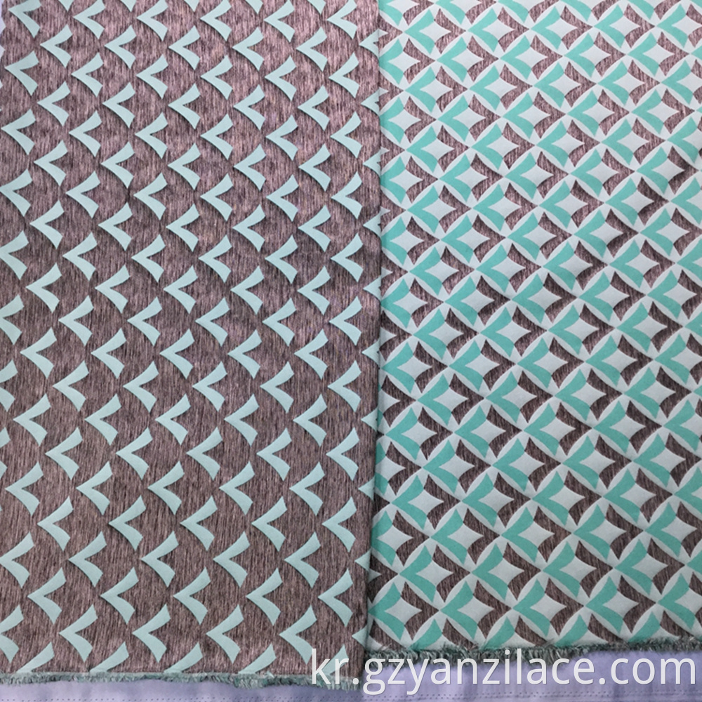 Jacquard Lace Geometric